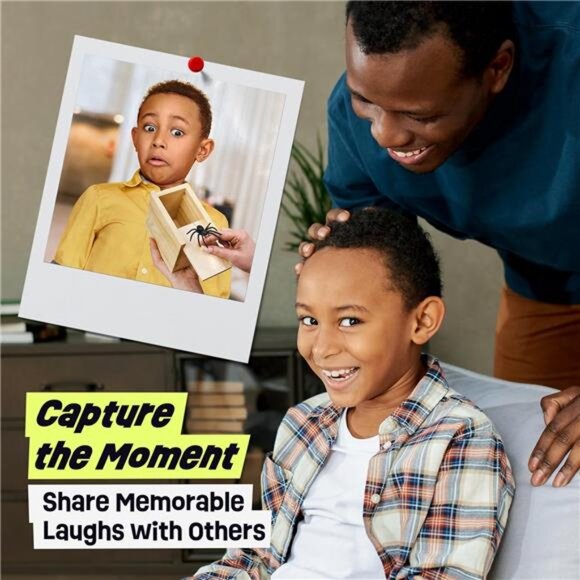 Spider Prank Box- Funny Wooden Box Toy Spider Prank, Hilarious April Fools Day - Picture 6 of 7